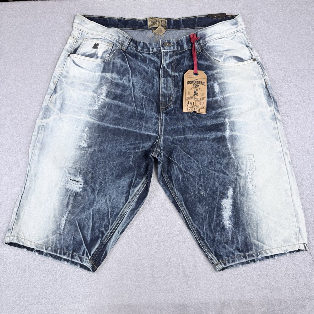 Grindhouse Mens Denim Shorts Size 42 New with tags